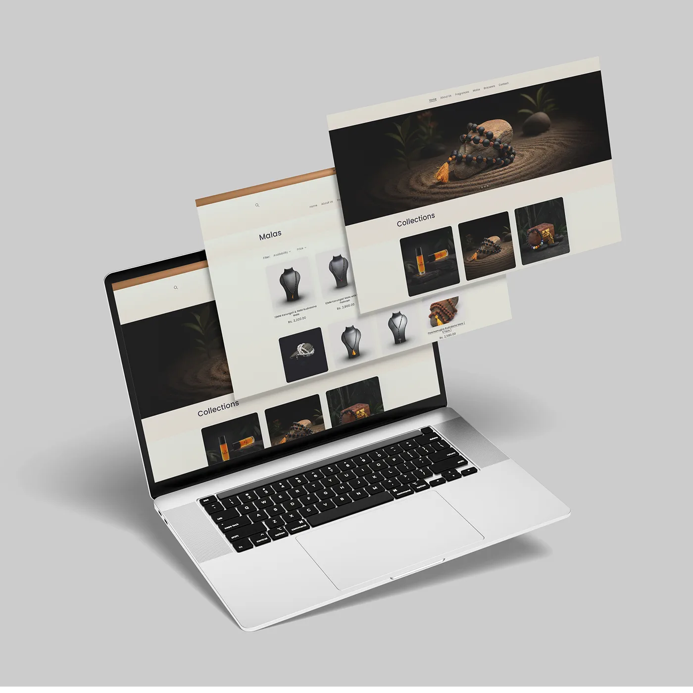 Ecommerce Website - RudrakshvedhaStudio